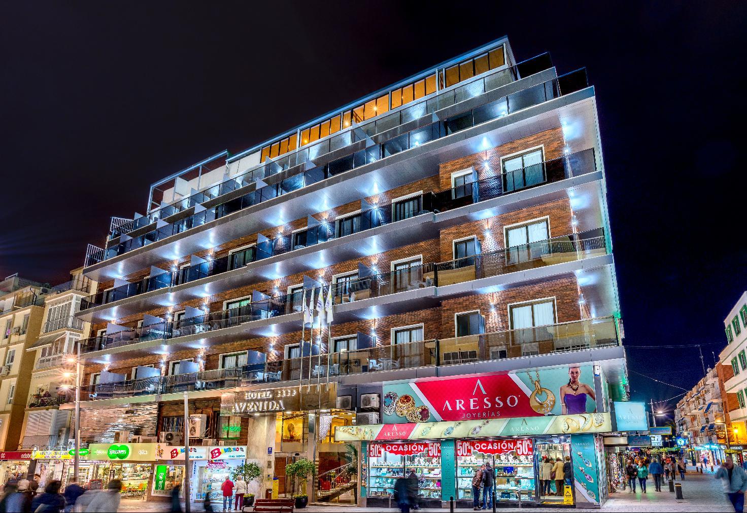 Hotel Avenida Бенідорм Екстер'єр фото